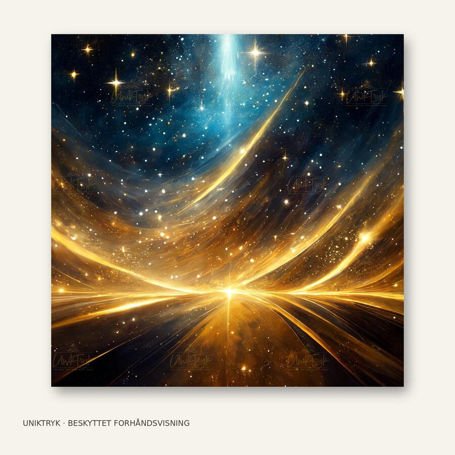 Gyldent kosmisk lys