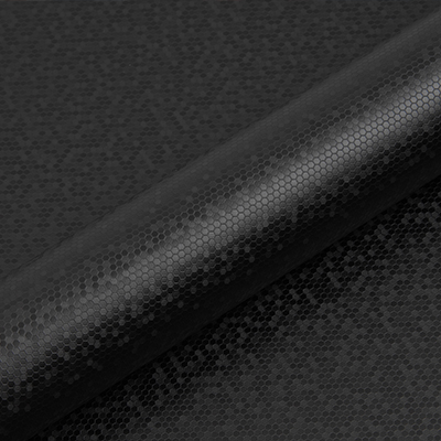 Honeycomb Black · Satin Structured